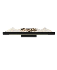 Cwi Lighting 5" Metal Himalayas Integrated Led Vanity Light