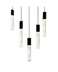 Cwi Lighting 16" Metal Greta Integrated Led Mini Pendant