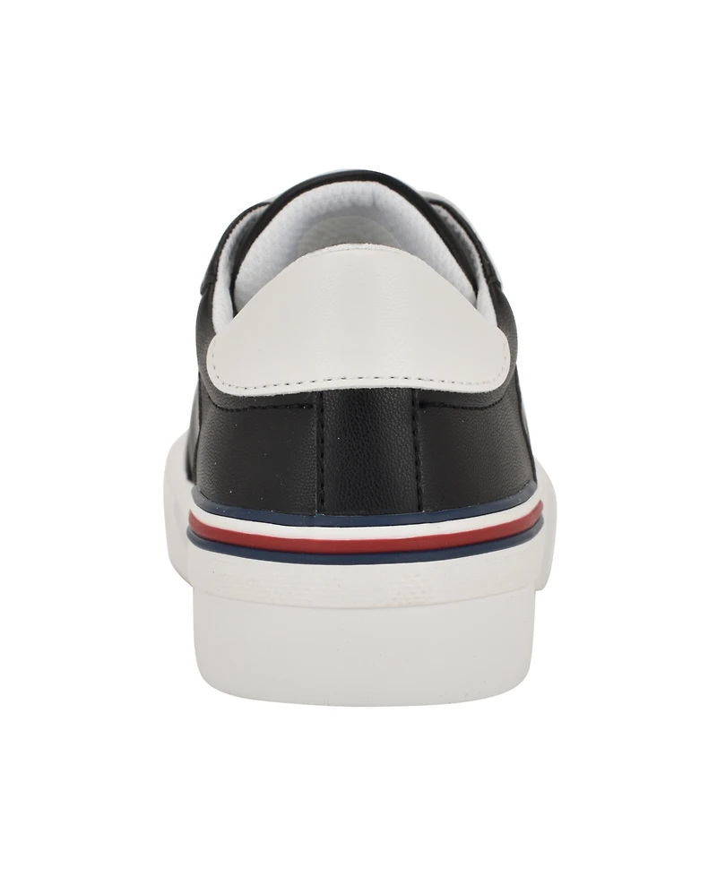 Tommy Hilfiger Women's Keziah Signature Stripe Lace-Up Sneakers