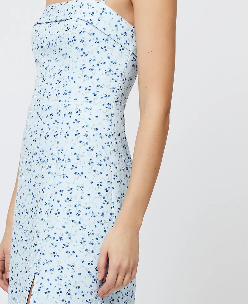 French Connection Women's Floral-Print Front-Slit Dress