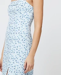 French Connection Women's Floral-Print Front-Slit Dress