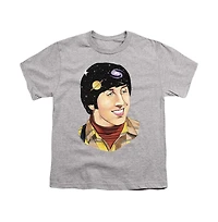 Big Bang Theory Boys Howard Space Short Sleeve Juvenile Tee / T-Shirt