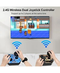 Nbcp Handheld Game Console, Plug and Play Wireless Video Retro Game Console (2 Packs)