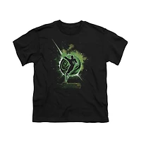 Green Lantern Boys Shadow Lantern Short Sleeve Tee / T-Shirt