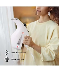 Pursonic Travel Laundry Essentials Set: Garment Steamer, Mini Iron, Eco-Friendly Laundry Sheets, and Wool Dryer Balls