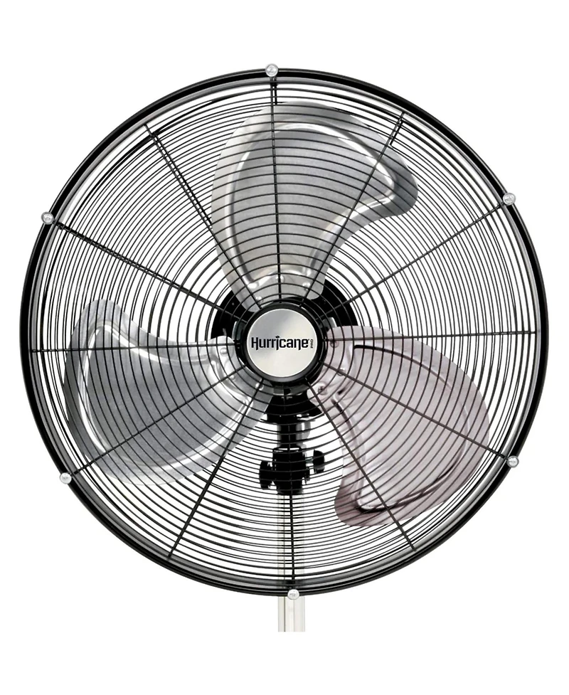 Hurricane Pro Series 20 Inch High Velocity Oscillating Pedestal Stand Fan