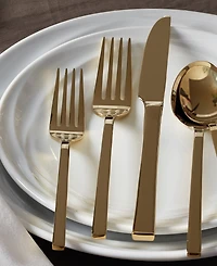Oneida Allay Champagne Set of 6 Everyday Flatware Dinner Forks