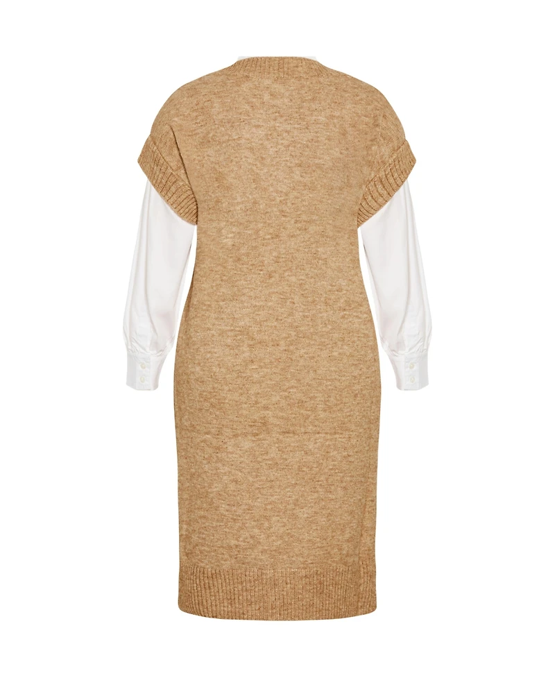 City Chic Plus Shereen Dress