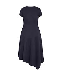 City Chic Plus Ponte Flare Dress