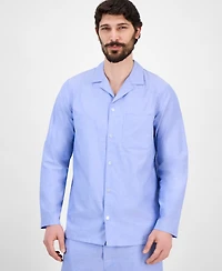 Club Room Men's Oxford Pajama Set, Exclusively at Macy's