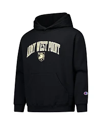 Champion Big Boys and Girls Black Army Knights Campus Pullover Hoodie