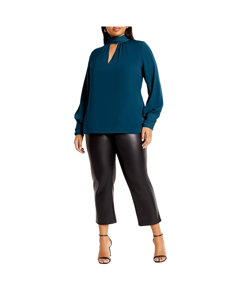 City Chic Plus Size Miranda Cowl Top