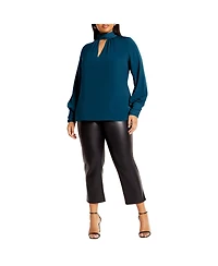 City Chic Plus Size Miranda Cowl Top