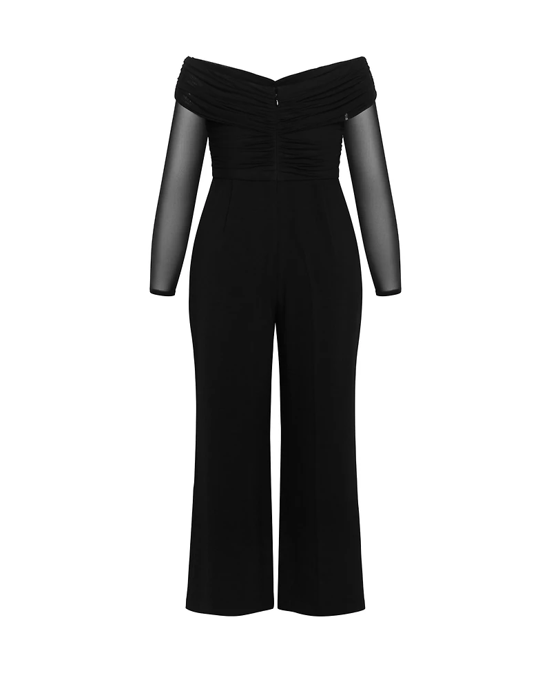 City Chic Plus Lana Jumpsuit