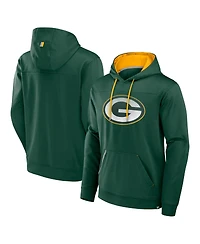 Fanatics Men's Green Green Bay Packers Defender Pullover Hoodie