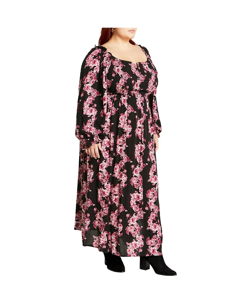 Plus Aurelia Print Dress