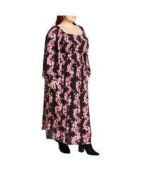 Plus Aurelia Print Dress