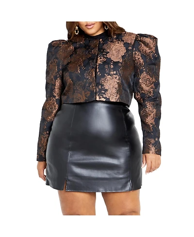 City Chic Plus Ana Jacket