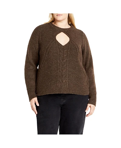 City Chic Plus Size Ivy Sweater