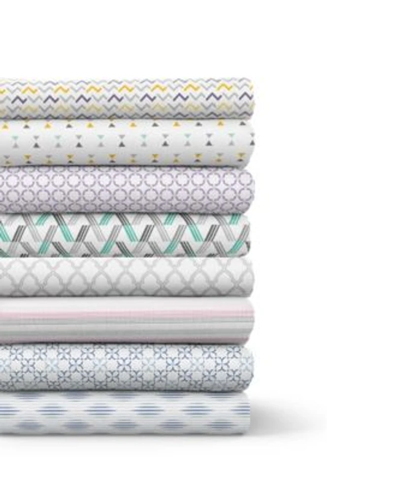 Sanders Holiday Printed Microfiber Sheet Set