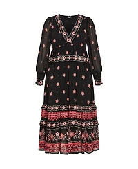 City Chic Plus Cameron Maxi Dress
