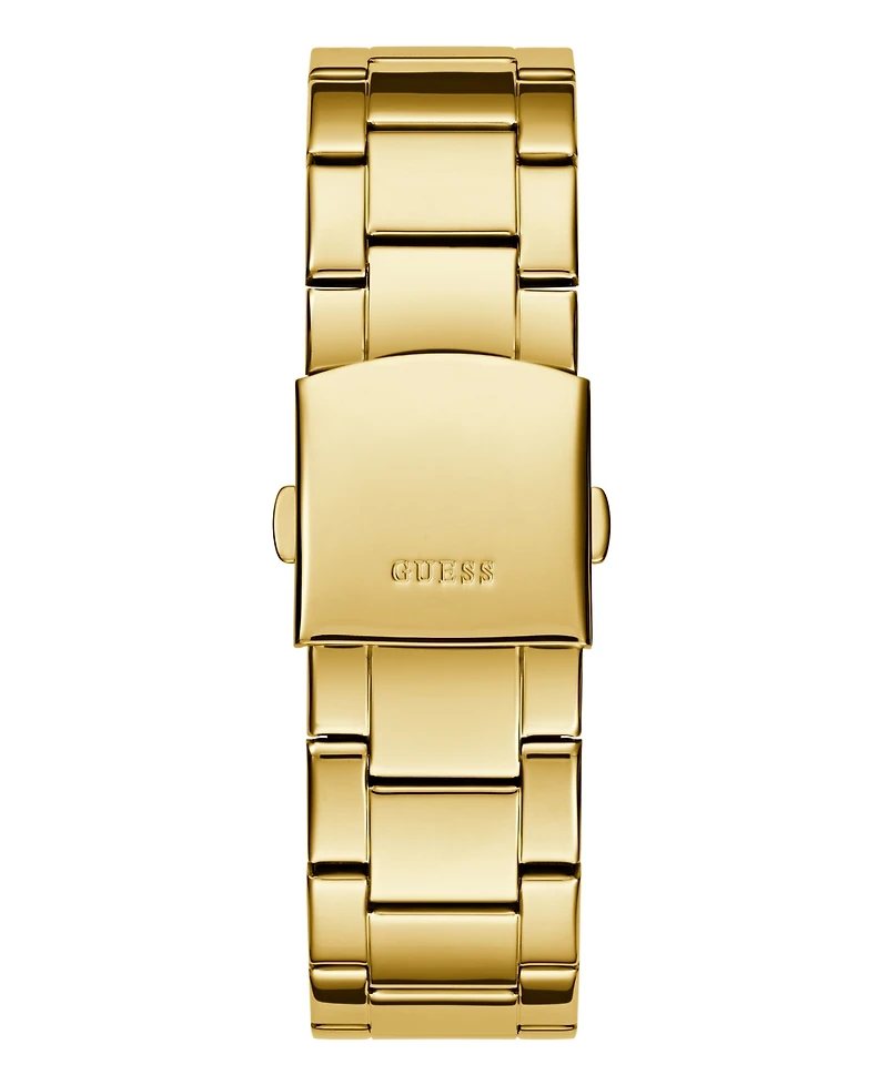 Guess Men's Multi-Function Gold Tone Stainless Steel Watch, 44mm
