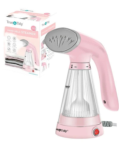 True & Tidy Ts-20 Tidy Steam Handheld Garment Steamer with Clear View Tank and Stainless Steel Plate