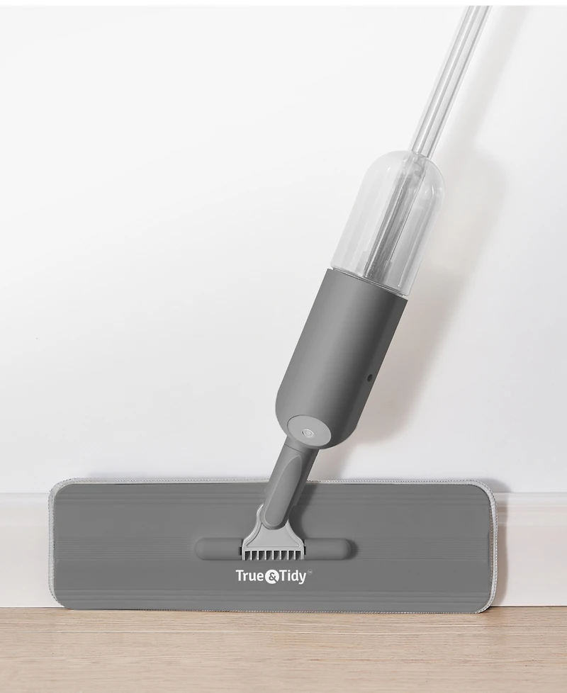True & Tidy Spray-250 Reusable Spray Mop with Refillable Bottle