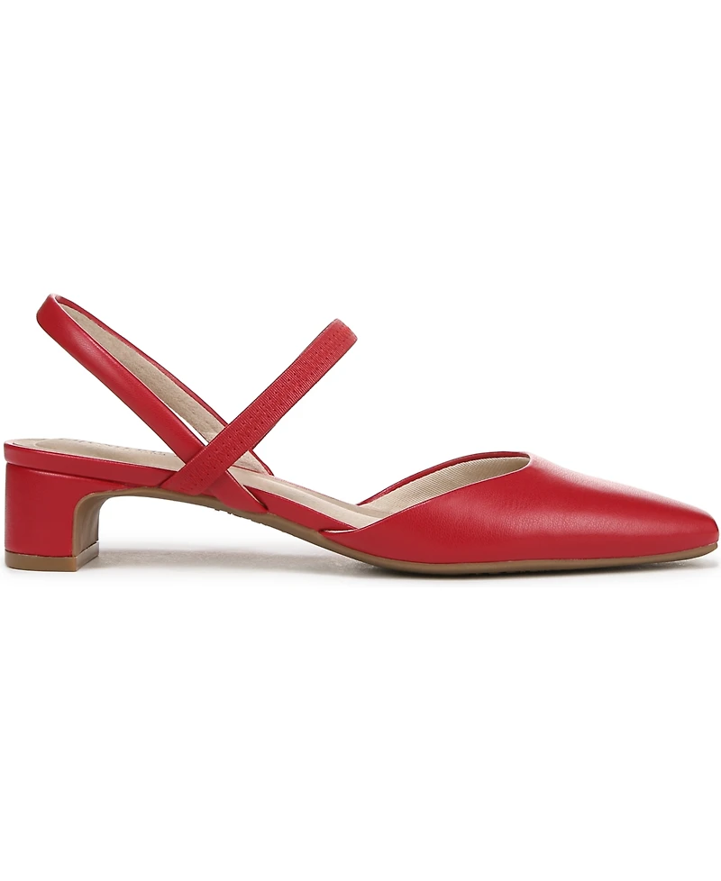 LifeStride Women's Lainey Pointed Toe Block Heel Pumps