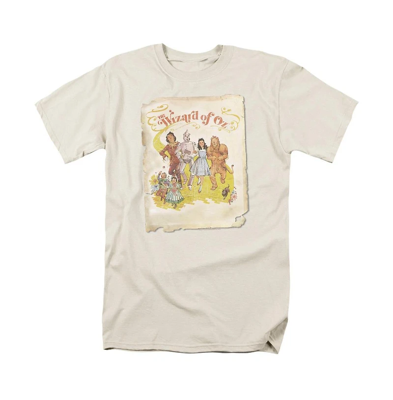 Wizard Of Oz Mens Poster Short Sleeve Adult Tee / T-Shirt