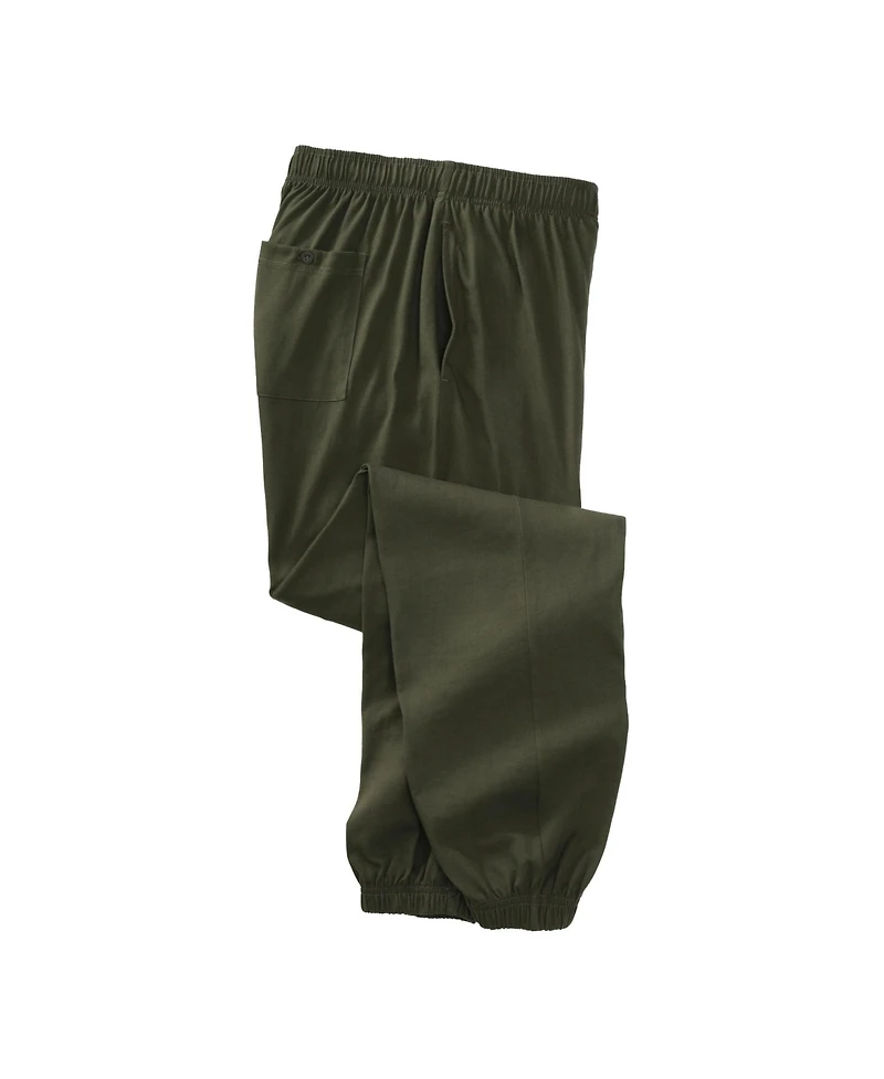 KingSize Big & Tall Lightweight Elastic Cuff Sweatpants