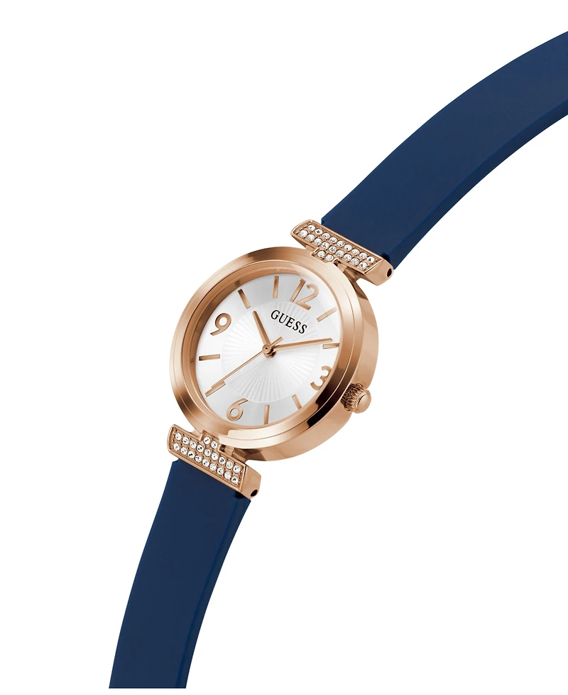 Guess Women's Analog Silicone Watch