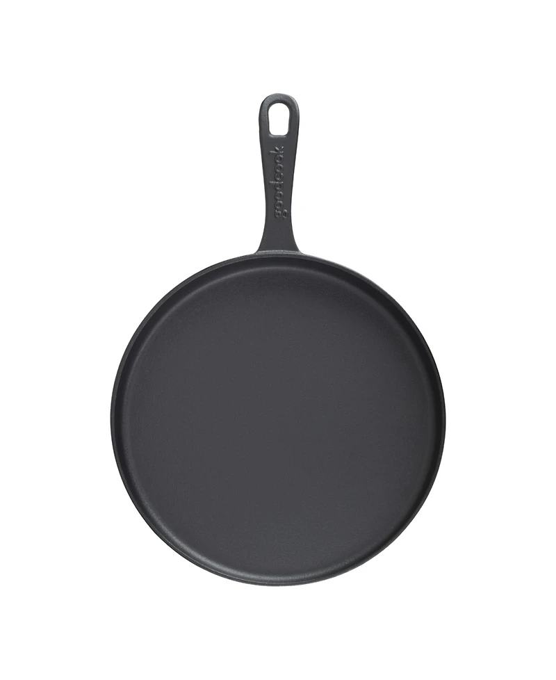 GoodCook Pre-Seasoned Cast Iron 10.5" Pizza Pan