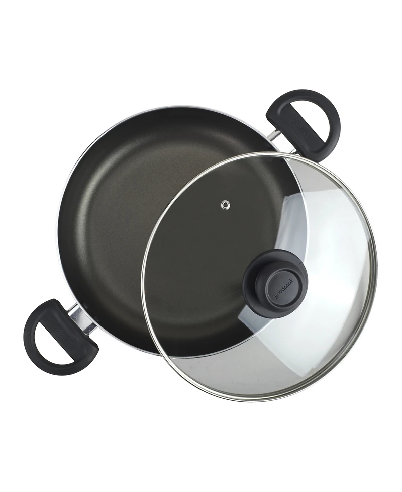GoodCook Everyday Aluminum 10.4" One Pot Meal with Lid