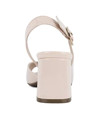 Jones New York Women's Ondree Slingback D'Orsay Peep Toe Block Heel Sandals