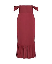 City Chic Plus Rosabella Maxi Dress