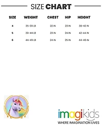 Unicorn Academy Little Girls Sophia & Wildstar T-Shirt (4