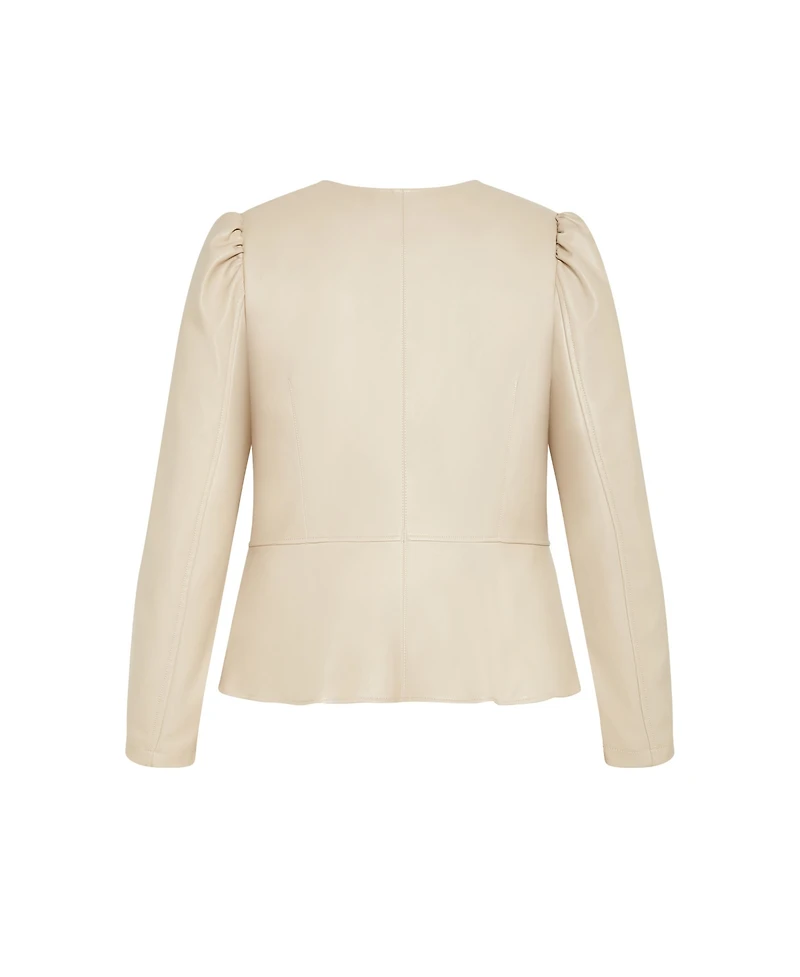 City Chic Plus Mysteria Jacket