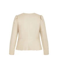 City Chic Plus Mysteria Jacket