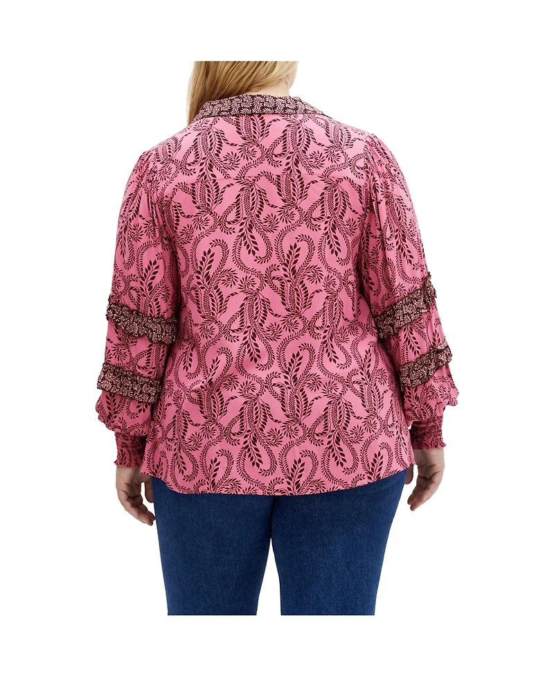 City Chic Plus Size Dreamweaver Shirt