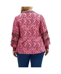 City Chic Plus Size Dreamweaver Shirt