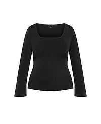 City Chic Plus Brooklyn Sweater