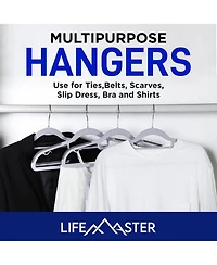 Bakken- Swiss Lifemaster Durable Non-Slip Clothes Hangers
