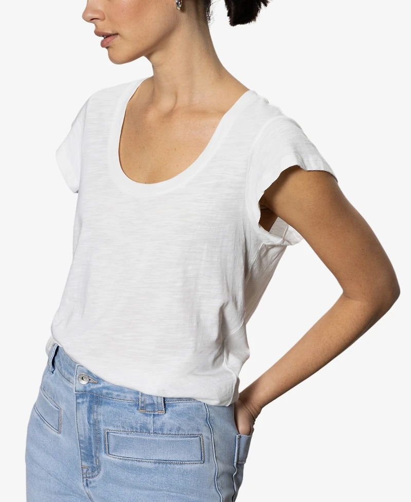 Sanctuary Women's West Side Crewneck Short-Sleeve T-Shirt