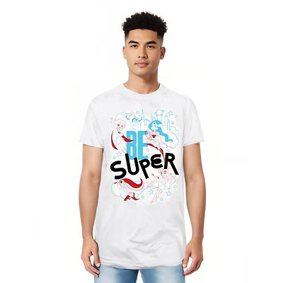 Dc Wonder Woman Men's Superhero Girls Comics Be Super Short Sleeve Adult Tee / T-Shirt