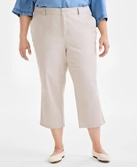Style & Co Plus Size Comfort Capri Pants, Exclusively at Macy's
