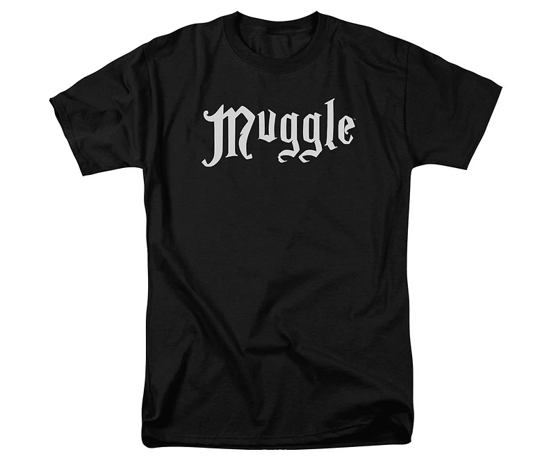 Harry Potter Mens Muggle Short Sleeve Adult Tee / T-Shirt