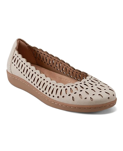 Earth Women's Luna Cutout Ballet Flats
