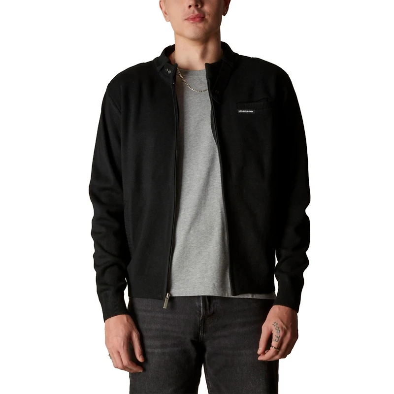 Members Only Men's Big & Tall Iconic Racer Sweater