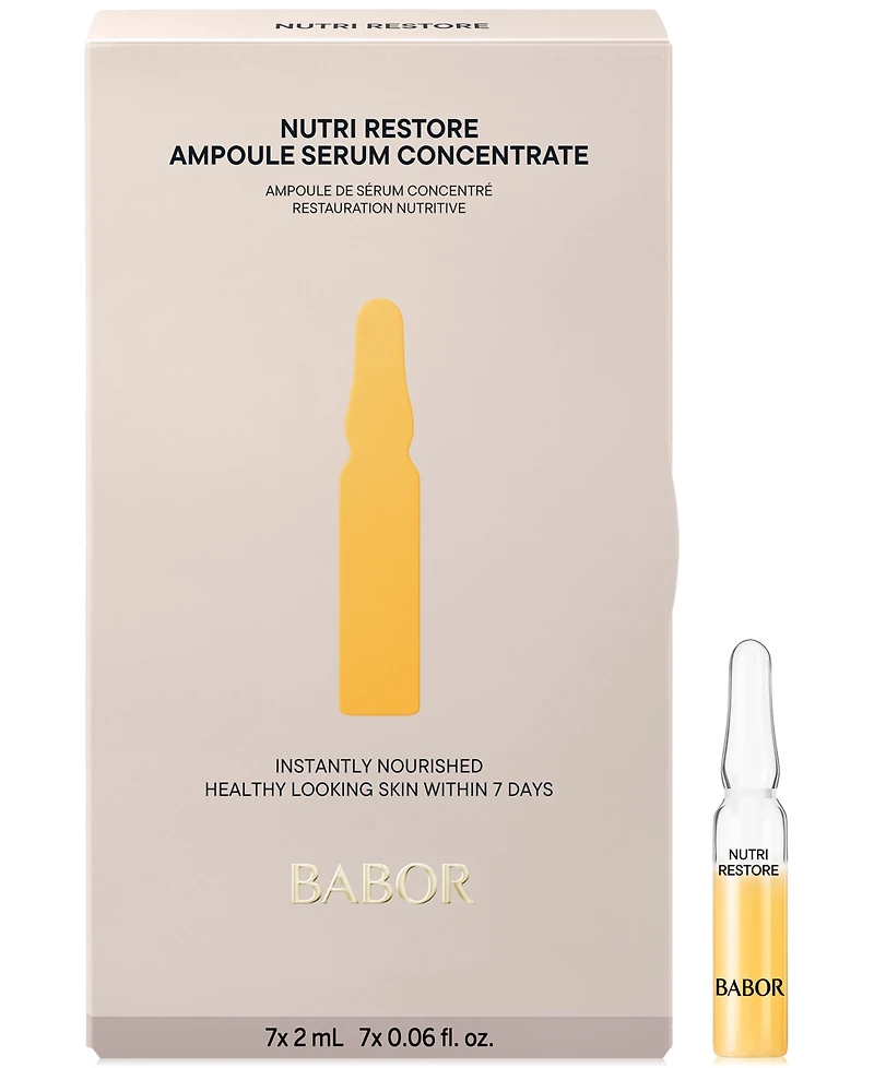 Babor Nutri Restore Ampoule Serum Concentrate